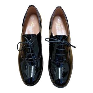 RED VALENTINO Ballerinas Patent Leather Oxford